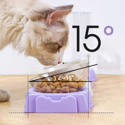 Gamelle Chat - AutoPetFeeder™ - Mauve - Velo Leader